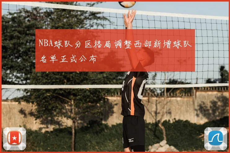 NBA球队分区格局调整西部新增球队名单正式公布